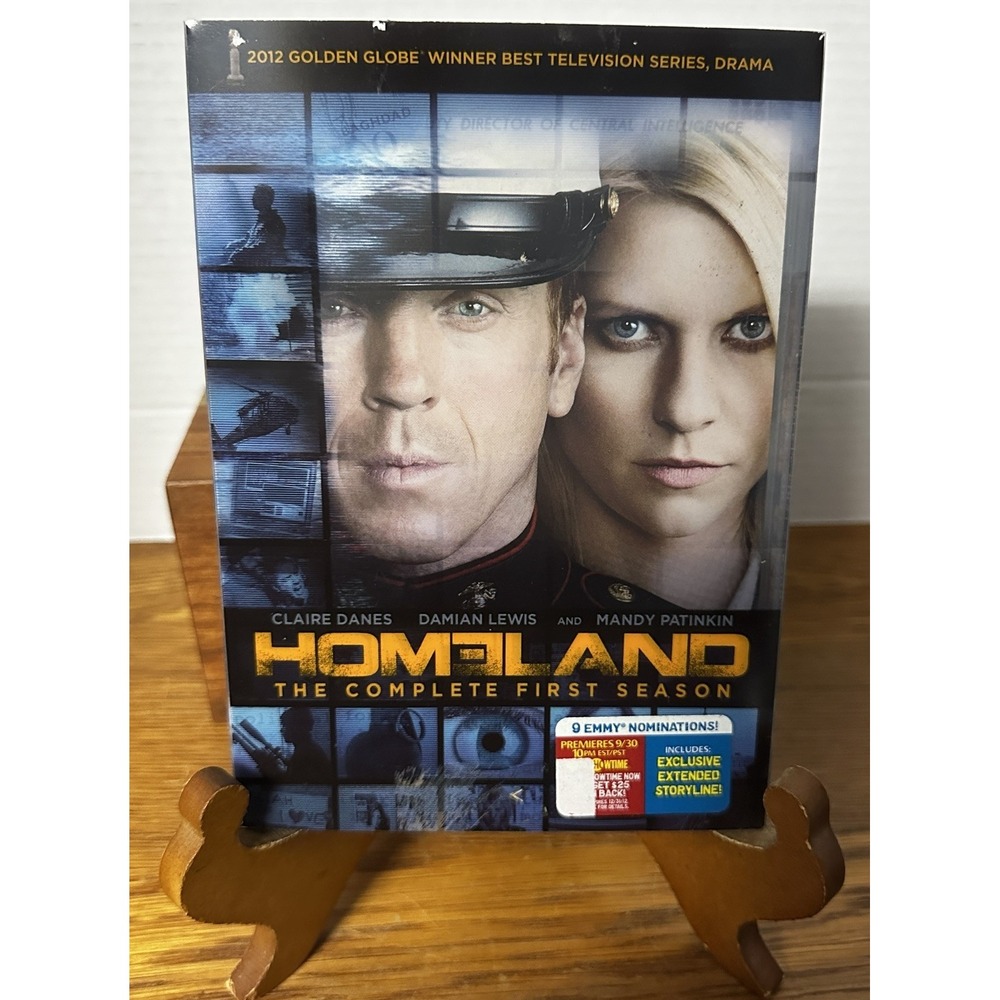 Homeland:‎ The Complete First Season (DVD, 4-disc Set + Bonuses)  Claire Danes